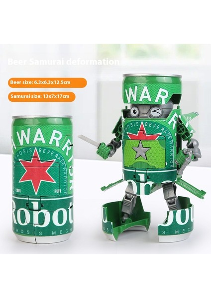 Yeni Yaratıcı Dönüşüm Samuray Robot Dönüşüm Oyuncakları (Yurt Dışından)