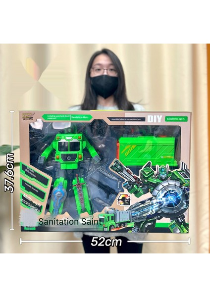 Transformer Robot El Modeli Süs Oyuncak Hediye (Yurt Dışından)