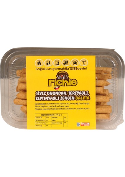 Siyez Unlu Galeta (Tereyağlı) 200 G fiyatları