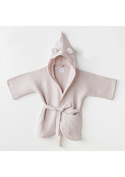 Bebek Bornoz Bathrobe Muslin Home AC25882