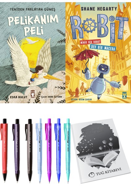 Yeniden Parlayan Güneş Pelikanım Peli ve Robit - Minik Bir Robot Dev Bir Macera