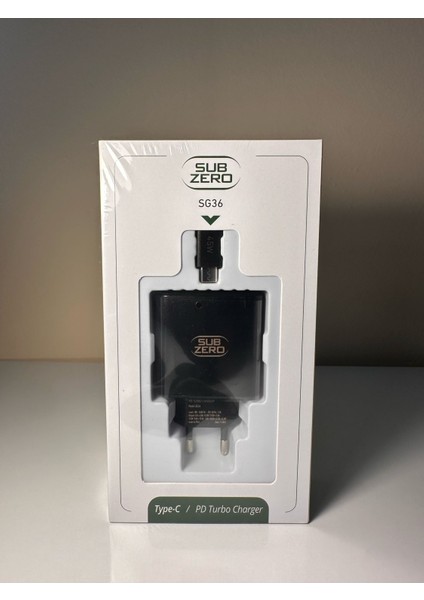45W Pd Type-C To Type-C (Turbo) Siyah Şarj Aleti