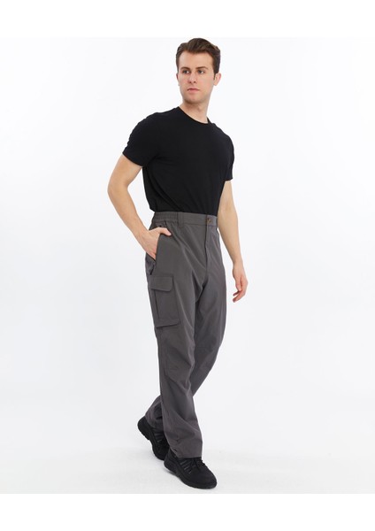 Waterproof Erkek Trekking Pantolon-Füme fiyatları