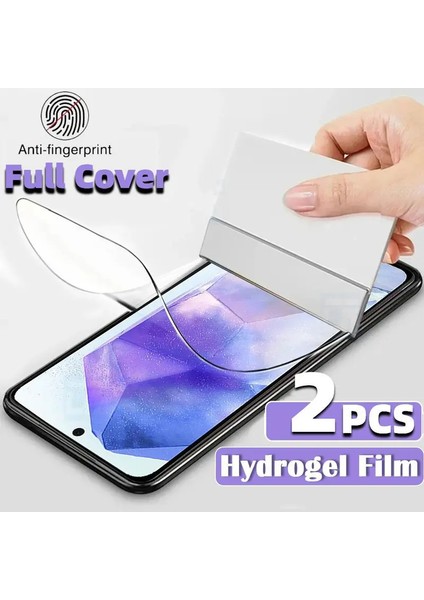 Infinix Hot 50 Pro+ 4g Uyumlu 2'li Özel Kesim Şeffaf Nano Telefon Ekran Koruyucu