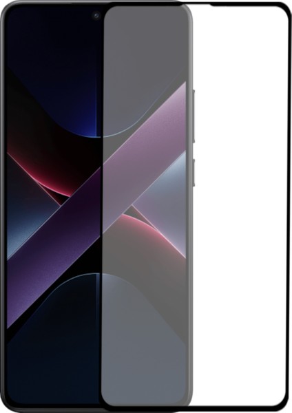 Xiaomi Poco X7 Pro ile Uyumlu Tam Kaplayan Temperli Ekran Koruyucu Cam