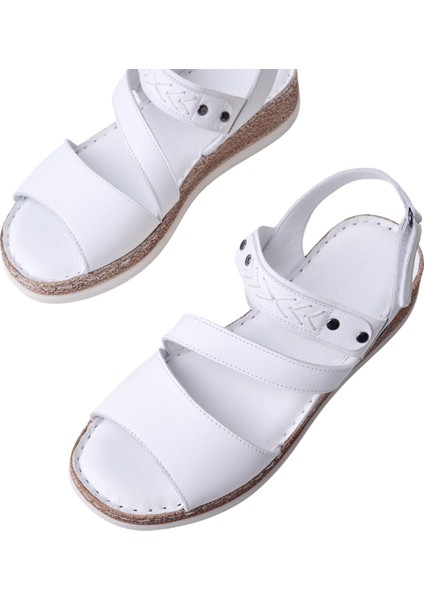 Kadın Deri Sandalet D25YS-5225 fırsatları
