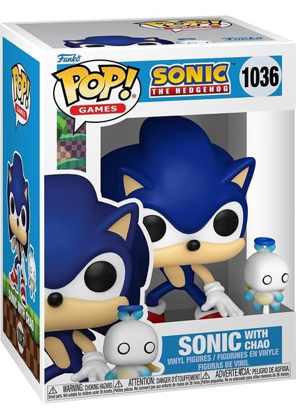 Pop Fıgure Sonıc The Hedgehog Sonıc Wıth Hero Chao No 1036
