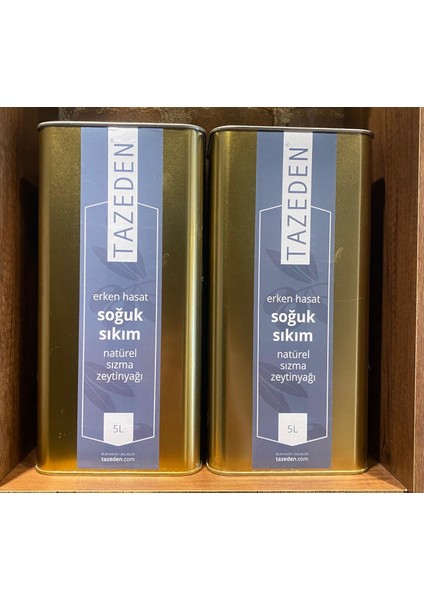 Erken Hasat Soğuk Sıkım Zeytinyağ