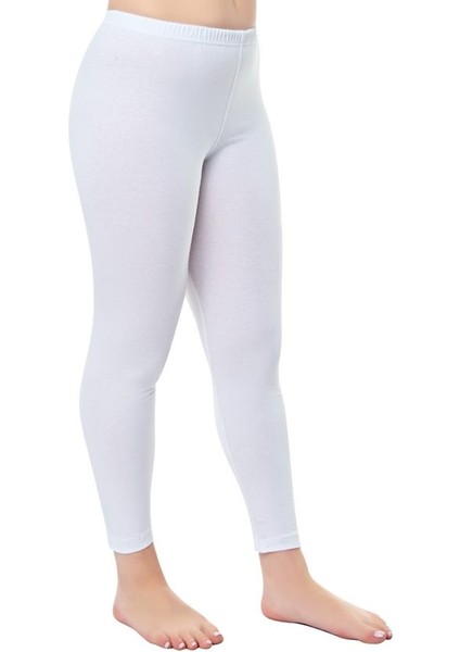 Kadın Düz Uzun Rahat Fit Tayt TKD0173 6'lı Ekonomik Paket