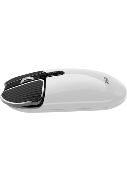 SM-620 2in1 Bluetooth+2,4ghz Şarjlı Beyaz Süper Sessiz Mobil-Tv-Pc Destekli Kablosuz Mouse
