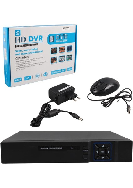 Drk Nvr 8010 10 Kanal 8mp H265+ Nvr Kayıt Cihazı modelleri