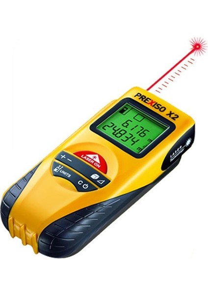 X2 Lazer Metre 30 Metre 1 Adet Profesyoneller İçin