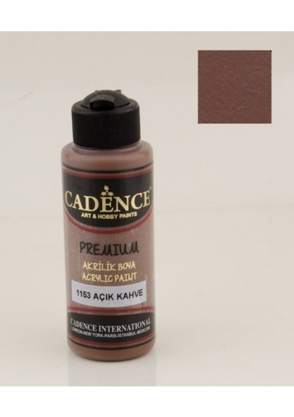 Cadence 1153 Açık Kahve Premium Akrilik Boya