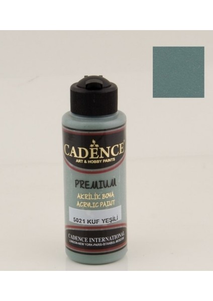 Cadence Küf Yeşili 120 ml Akrilik Boya