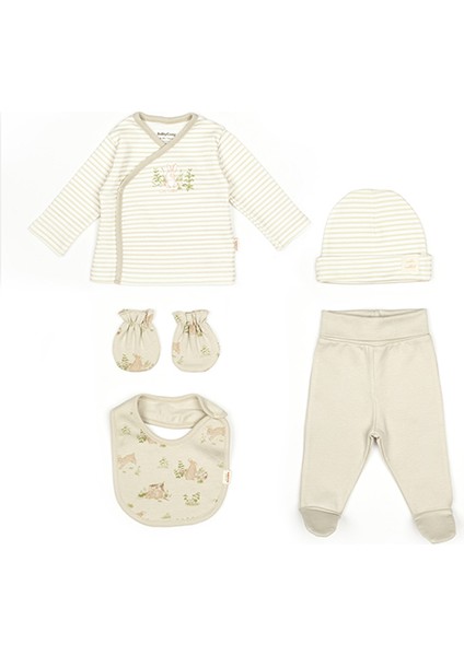 Bebek Hastane Çıkış Seti 5'li - Organik Pamuk - Babycosy Organik fiyatları