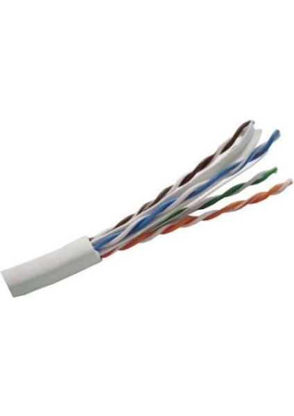 SC-305LZSH 305MT 23AWG 350MHZ Utp %100 Bakır Cat6 Halojen Free Grı Renk Kablo