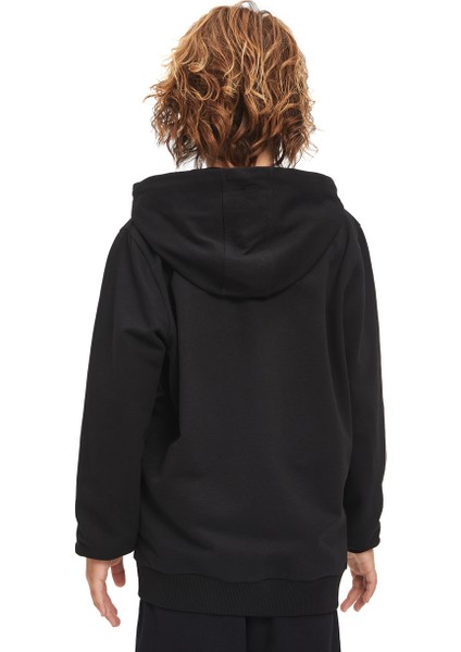 galatasaray çocuk basic fermuarlı hoodie c241237