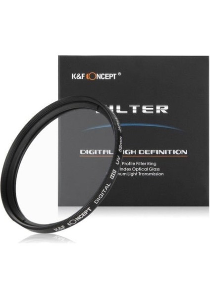58MM Digital Uv Slim Hd Filtre