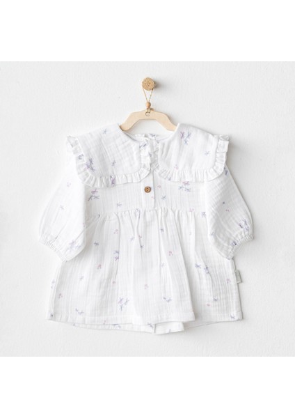 Kız Bebek Elbise Dress Magical Butterfly Muslin AC25585