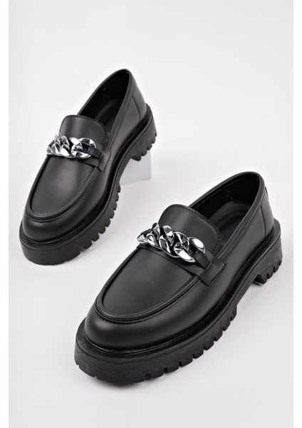 Daily Kalın Taban Tokalı Günlük Casual Makosen Kadın Loafer Ayakkabı fiyatları