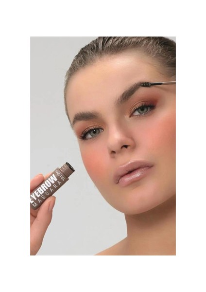 Açık Kahverengi Kaş Maskarası Eyebrow Mascara No 22 Light Brown