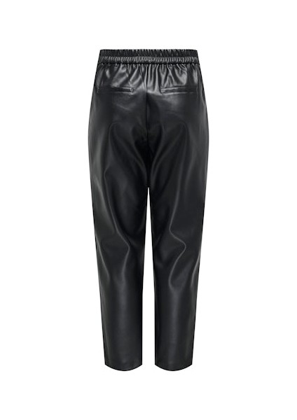 Kadın Onlymynte Faux Leather Pants Siyah Deri Pantolon 15341146S