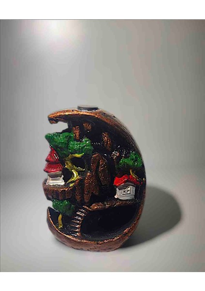 Akvaryum Dekoru Dağ Evleri 12 cm fiyatları