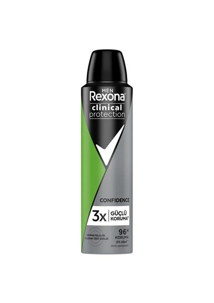 Men Clinical Protection Erkek Sprey Deodorant Active Fresh 150 ml