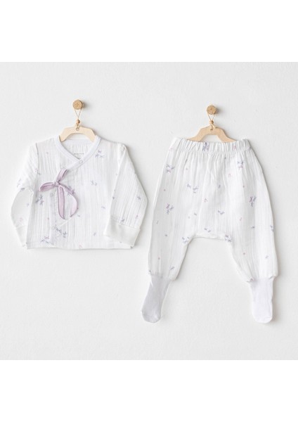 Kız Bebek Zıbın Set 2 Parça AC25584