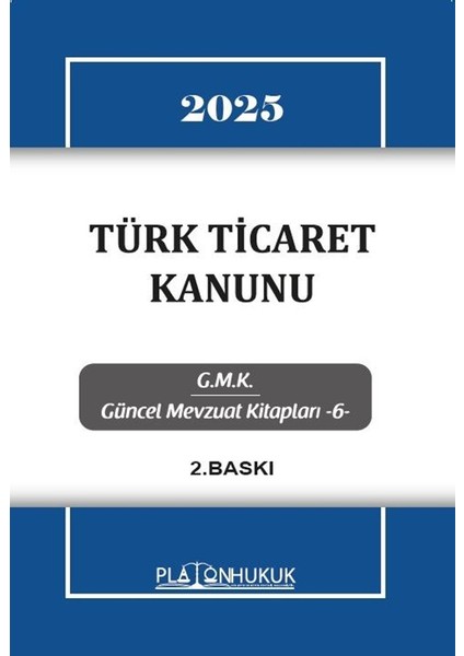 Türk Ticaret Kanunu 2.baskı