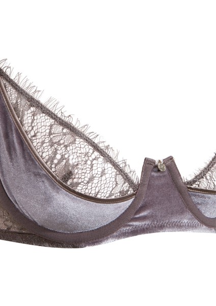 Idylle Kadife Sütyen Vizon Gri fırsatları