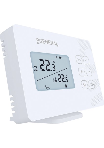 Mitra HT290S Rf Mod Seçenekli Kablosuz Oda Termostatı