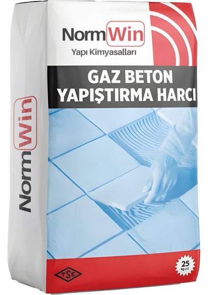 Gaz Beton Yapıştırma Harcı Gri