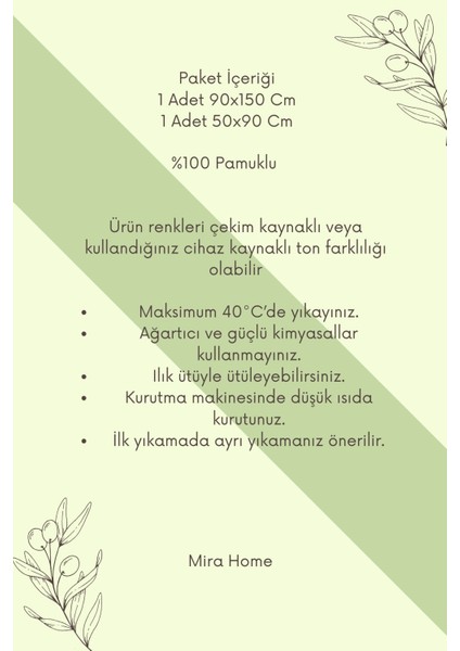 2 Parça Banyo Havlu Takımı Pamuklu Şah Desen fırsatları