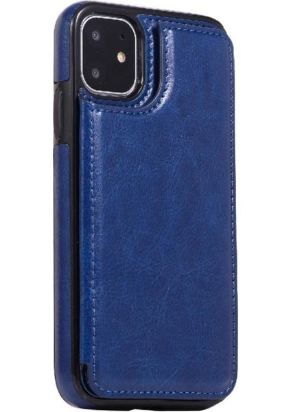 Kart Tutucu Çift ile IPhone 11 Pu Deri Kickstand Için Cüzdan Kılıf (Yurt Dışından) fiyatları