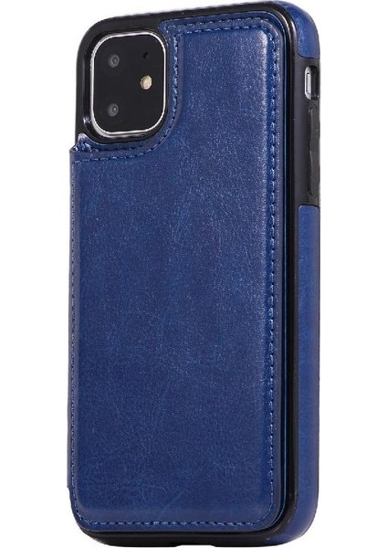 Kart Tutucu Çift ile IPhone 11 Pu Deri Kickstand Için Cüzdan Kılıf (Yurt Dışından) fırsatları