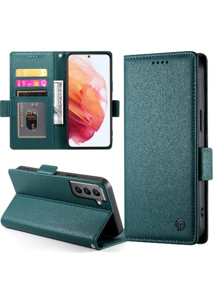 Samsung Galaxy S21 Flip Günlük Kullanım Için Flip Case Kart Yuvaları Iş Cüzdan (Yurt Dışından)