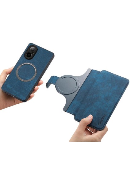 Realme C67 4g Cüzdan Retro Mıknatıs Koruyucu Malzeme Kartı Için Flip Case (Yurt Dışından) fırsatları