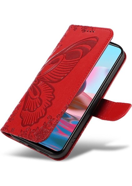 Xiaomi Redmi Not 10 Için Flip Case 4G/10S Ayrılabilir El Kayışı Kabartmalı (Yurt Dışından) indirimleri