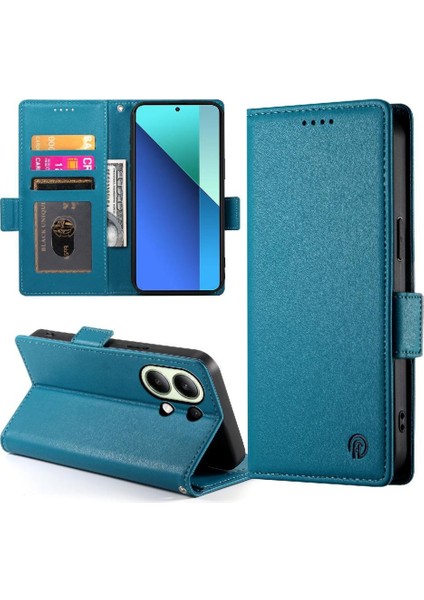 Xiaomi Redmi Not 13 4g Günlük Kullanım Için Flip Case Iş Cüzdan Flip Kart (Yurt Dışından)