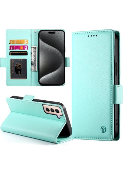 Samsung Galaxy S21 Artı Flip Cüzdan Kartvizit Yuvaları Kullanımı Için Flip Case (Yurt Dışından)