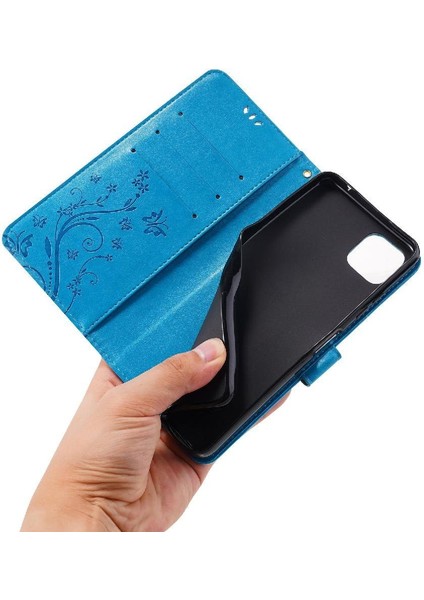 Samsung Galaxy A22 5g Manyetik Kapatma Kickstand Kart Tutucu Için Filp Durumda (Yurt Dışından) modelleri