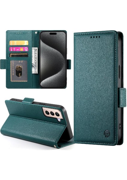 Samsung Galaxy S21 Artı Flip Cüzdan Kartvizit Yuvaları Kullanımı Için Flip Case (Yurt Dışından)