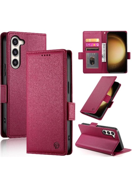 Samsung Galaxy S23 Artı Iş Cüzdan Flip Için Flip Case Günlük Kullanım Kartı (Yurt Dışından)