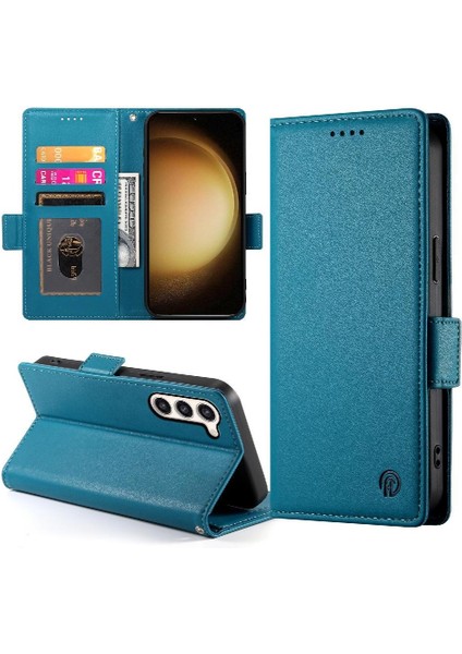 Samsung Galaxy S23 Artı Iş Cüzdan Flip Için Flip Case Günlük Kullanım Kartı (Yurt Dışından) modelleri