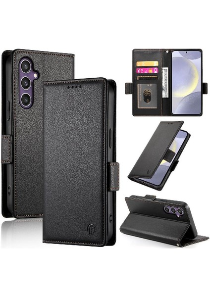 Samsung Galaxy S24 Artı Flip Iş Cüzdan Günlük Kullanım Kartı Için Flip Case (Yurt Dışından) modelleri