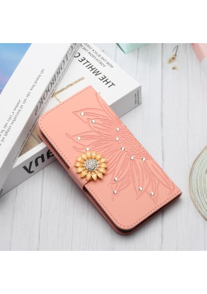 Realme C61 Darbeye Dayanıklı Tpu Kabuk Çevirme Cüzdan Kredi Kartı Kartı Pu (Yurt Dışından)