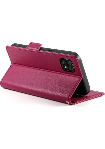 Samsung Galaxy A22 5g Kart Yuvaları Cüzdan Iş Günlük Kullanım Için Flip Case (Yurt Dışından)