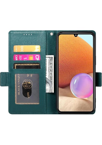 Samsung Galaxy A32 4g Flip Kart Yuvaları Cüzdan Günlük Kullanım Için Flip Case (Yurt Dışından) modelleri