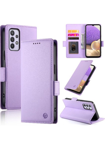 Samsung Galaxy A32 5g Flip Cüzdan Günlük Kullanım Kart Yuvaları Için Flip Case (Yurt Dışından)